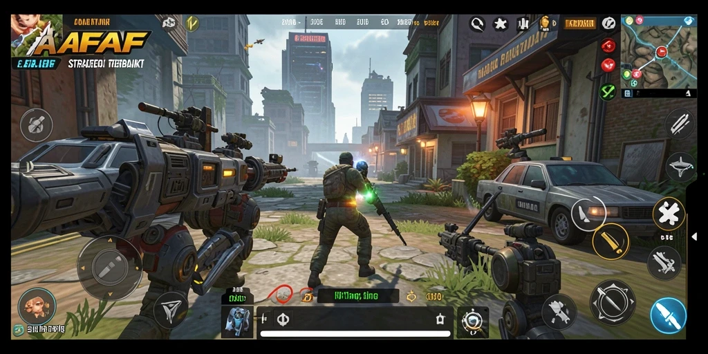 Tampilan gameplay AFAF yang menantang dan interaktif.
