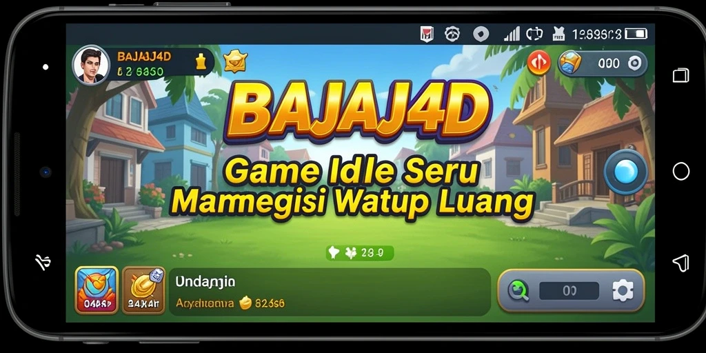 Tampilan gameplay menarik dari BAJAJ4D yang menunjukkan kemajuan karakter Idle.