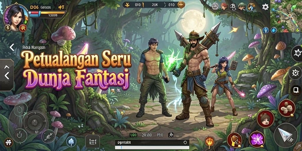 Screenshot menarik dari gameplay D06 yang menampilkan petualangan seru.