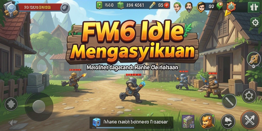 Tampilan gameplay seru dan interaktif dalam FW66.