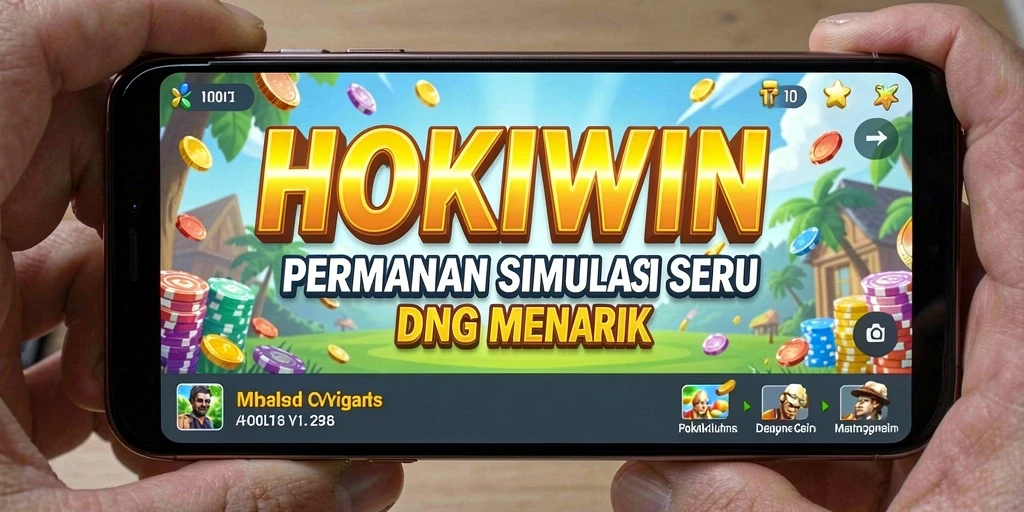 Gameplay HOKIWIN menampilkan simulasi yang menarik dan interaktif.