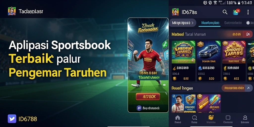 Screenshot utama ID6788 menunjukkan fitur taruhan olahraga yang menarik.