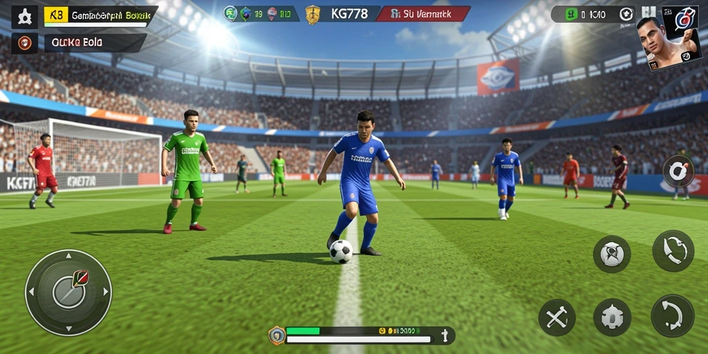 Tampilan utama gameplay KG778 yang menakjubkan dan imersif.