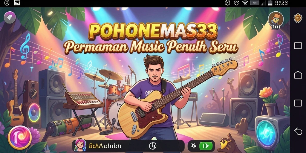 Tampilan gameplay POHONEMAS33 yang menarik dan penuh warna.