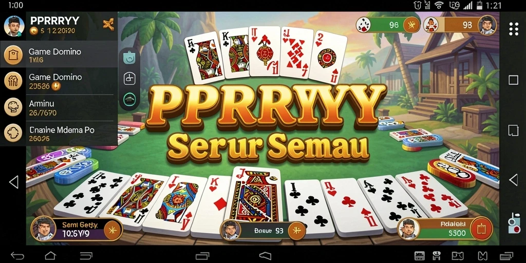 Gameplay seru dari permainan domino PPRRYY.