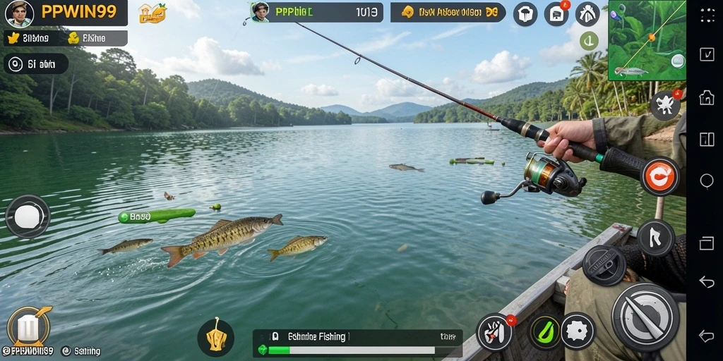 Tampilan menarik dari gameplay memancing PPWIN99 yang menampilkan aksi seru.