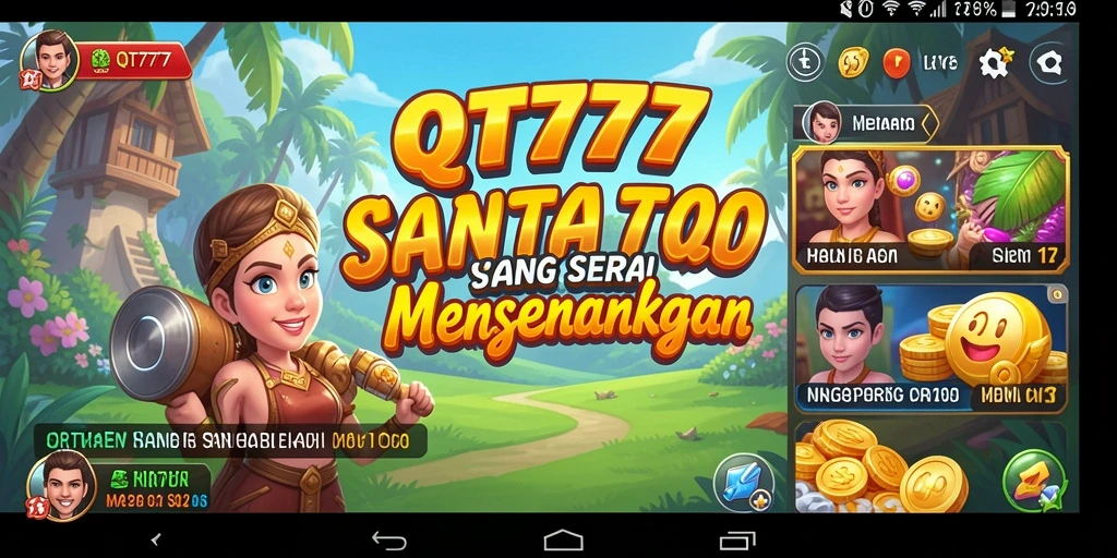 Screenshot dari gameplay QT777 yang menampilkan keseruan permainan Casual.