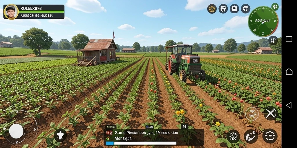 Tampilan gameplay yang menarik dan penuh warna dari ROLEX878.