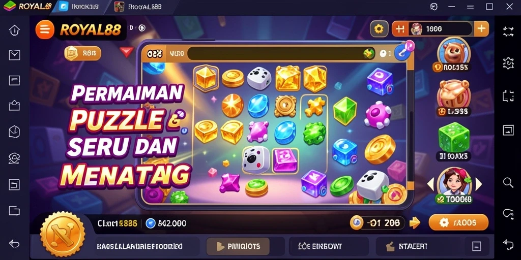 Tampak menyenangkan dari gameplay Puzzle di ROYAL88.