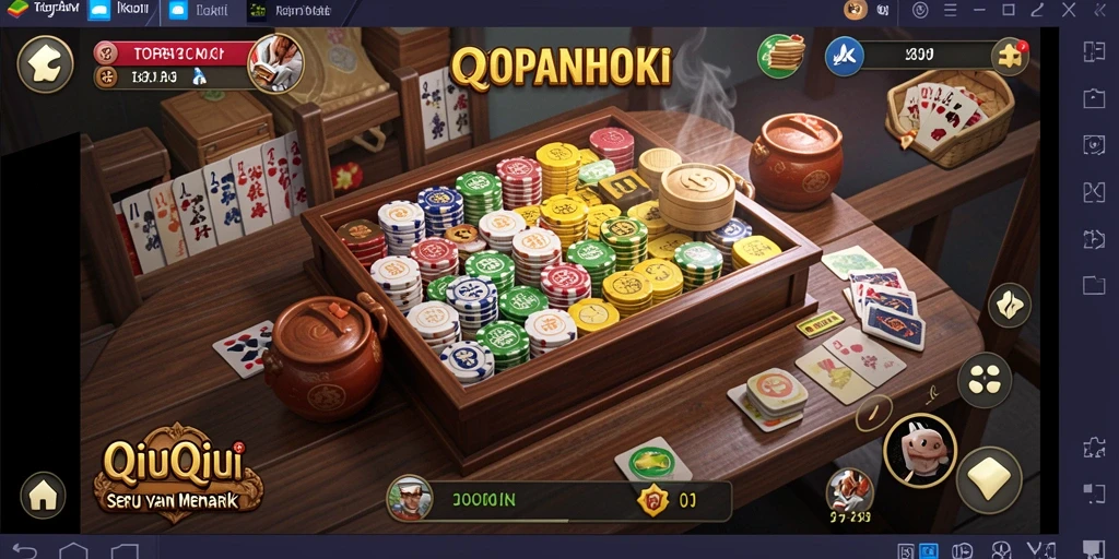 Gameplay seru di TOPANHOKI dengan interaksi pemain.