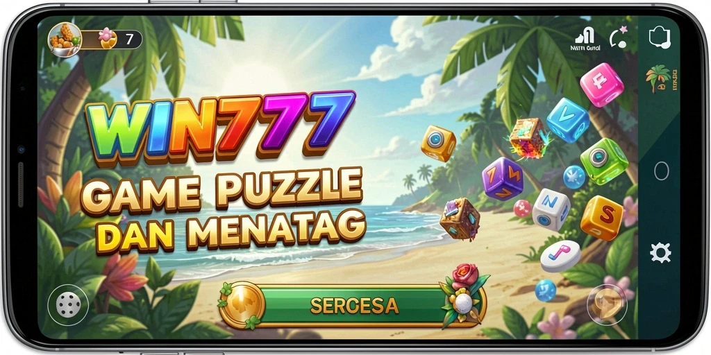 Tampilan gameplay <strong>WIN777</strong> yang penuh warna dan menantang tuntutan Puzzle.